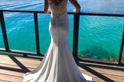 Mark Leslie designer wedding dress