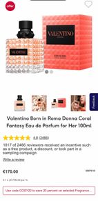 VALeNTINO Donna Coral Fantasy 100ml parfum for her