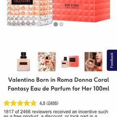 VALeNTINO Donna Coral Fantasy 100ml parfum for her