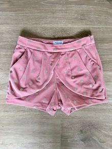 Mayoral velour shorts, 7-8y