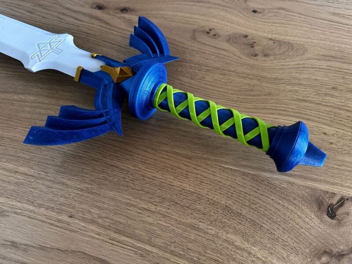 Master Sword Life-Size 3D Printed Zelda Sword | 89 cm