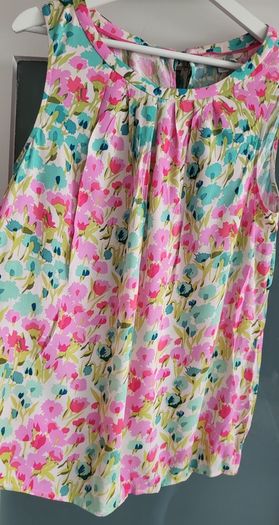 Boden floral bouquet top Sz 14 UK