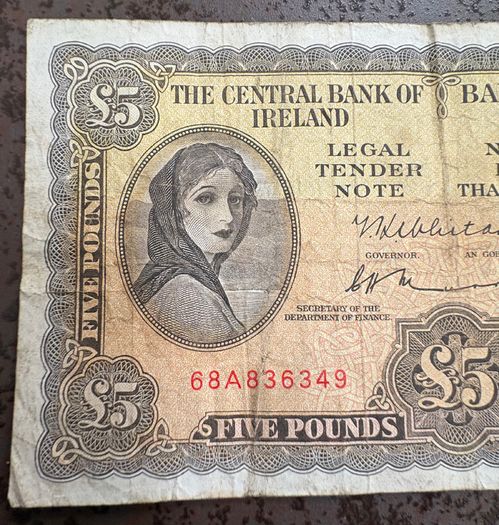Lady Lavery Five Pound Note