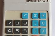 vintage citizen electronic calculator