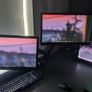 Monitors dual and floating stand Image 2