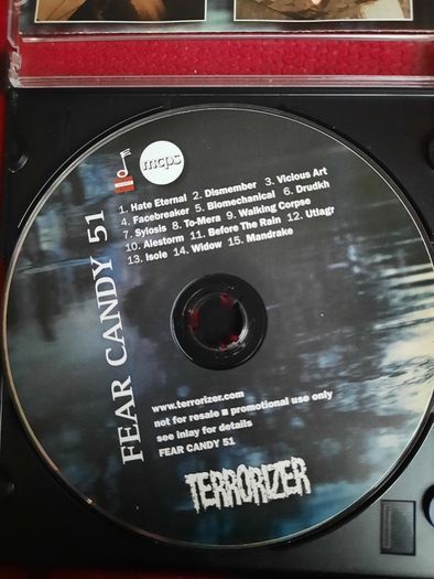 Fear Candy 51 CD  - 2008 - Autographed by Alestorm