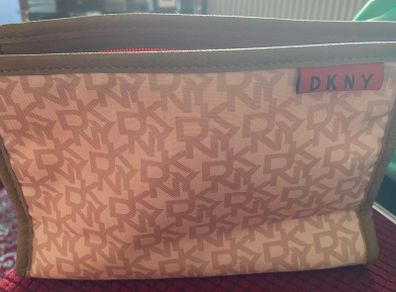 DKNY Top Zip Cosmetic/ Makeup Bag