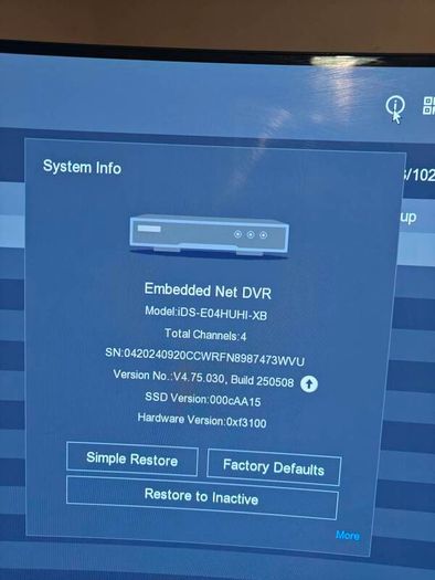 Hikvision Ids-e04huhi-xb 1tb Ssd