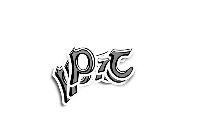 P & T Post and Telecom Glossy Stickers 2-Pack