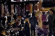 late night watercolour