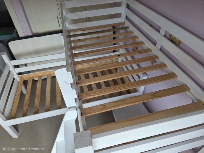 L shaped bunk bed