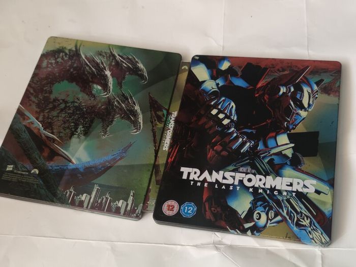 Transformers The Last Knight 4K & Blu-ray Steelbook