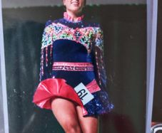 Irish dancing dress