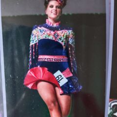 Irish dancing dress