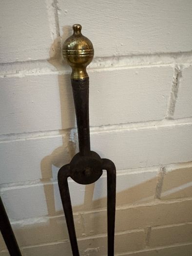 Antique Fireside COMPANION TOOLS, Shovels Tongs Victorian