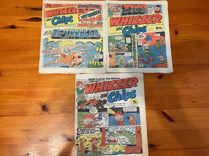Comics: 'Whizzer and Chips'1986 (15 numbers)