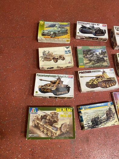 Huge lot of Vintage Model Trains | Boats and Tanks