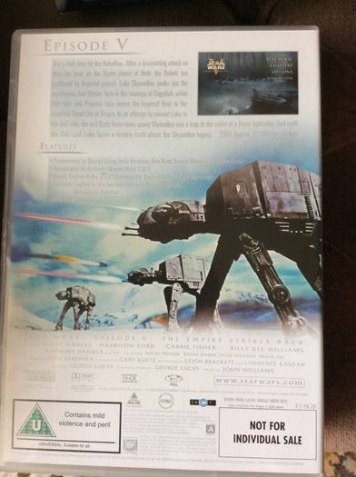 Star Wars Trilogy Four Disc DVD Set