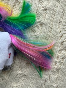 TY Beanie Boo Starr The White Pony approx. 16 cm. Plush Please see photos