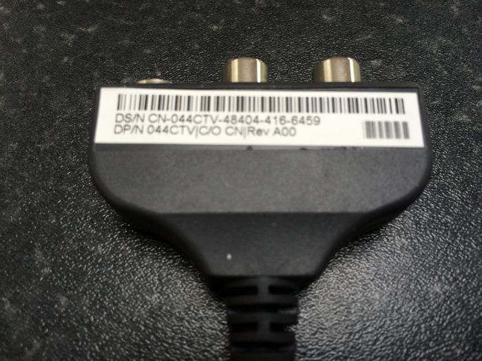 Dell 044CTV Composite S Video Port Splitter Cable