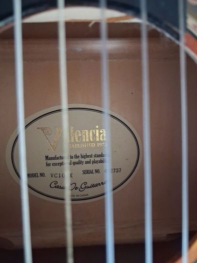 Valencia guitar