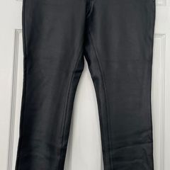 Nanette Lepore Faux Leather Trousers - New No Tags -UK 16/ US 12