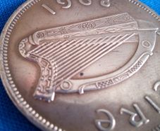 Irish Penny 1968.