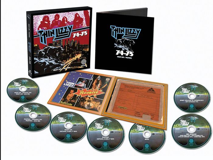 Thin Lizzy - 74-75 - Night Life & Fighting - Deluxe box set