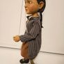 Girl With Braids Handmade Wooden Marionette Image 5