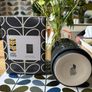 Orla kiely ceramic lantern with wooden base Image 3