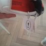 Adidas Predator white and coral soft ground studs size UK 5 Image 3