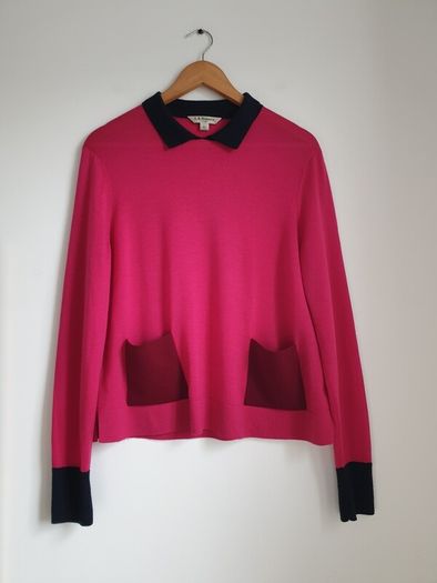 Lk Bennett Wool Top/jumper Size L