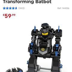 IMAGINEXT Batman  RC Transforming BatBot Robot PlaySet
