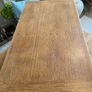 Vintage oak storage box chest Image 5