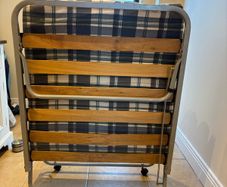 Folding Single Bed frame with mattress