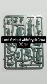 Warhammer Age of Sigmar Stormcast Eternals Lord Veritant with Gryph Crow