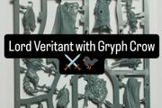 Warhammer Age of Sigmar Stormcast Eternals Lord Veritant with Gryph Crow