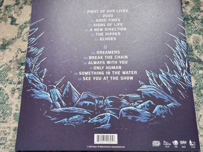 Chaser - Dreamers LP (punk) grey/marble coloured vinyl