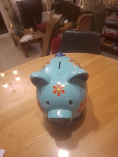 Large Ceramic Piggy Bank
