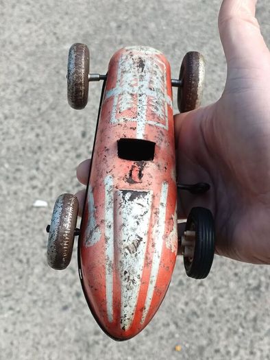 1940's Wind Up tinplate Car(Working)