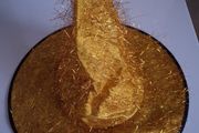 Kids - Gold Tinsel Witches Shimmering Hat
