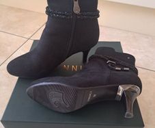 Zanni and Co Ladies Black Ankle Boots - New