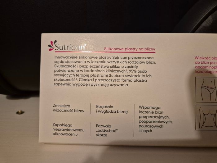Sutricon scar treatment plasters 5 x 30 cm