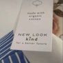 shirt bnwt new look blue & white striped shirt size 12 oversized rrp 39 euro Image 8