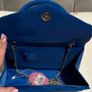 Blue suede bag Image 3