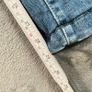 FAT FACE Womens Elise Wide Leg Jeans UK 14R W32 L29 Pale Mid Denim Image 5