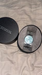 Men's blue face citizen watch