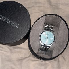 Men's blue face citizen watch