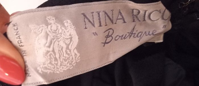 Vintage Designer Maxi Dress Nina Ricci