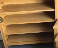 Solid oak furniture